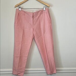 J. Crew Women’s Chino Ankle Pants Pink 10
